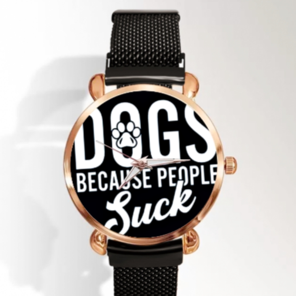 Dogs because people suck watch
